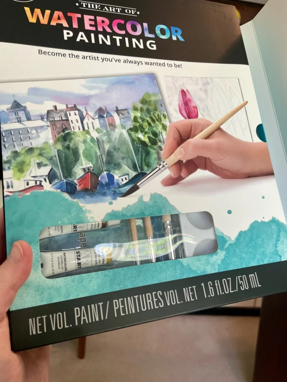 DIY Kit - The Art of Watercolor Painting - Brand New - Arts & Crafts Activity - Picture 2 of 9